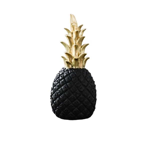 Decorative Pineapple Sculpture Modern Nordic Style 1 Piece Tabletop Home Accent Decor