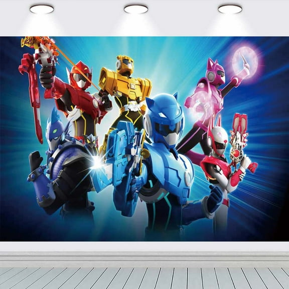 miniforce Backdrop Banner Party Supplies Poster Movie Theme Background for Photography Birthday Decorations