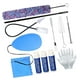 thumbnail image 1 of Kit de limpieza de clarinete Mantenimiento de mantenimiento de pasta de corcho, guantes, boquilla cepillos kit de cuidado de cuidado de saxo para, 1 of 8
