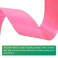thumbnail image 3 of Uxcell Satin Ribbon, Single Face Polyester Satin Ribbon for Gift Wrapping, Crafts Fuchsia 1-1/2 inch, 3 of 3
