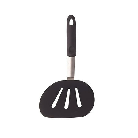 

Home Decor Stainless Steel Elastic Silicone Spatula Heat-Resistant Flip-Top Hamburger Pancake Kitchen Utensils