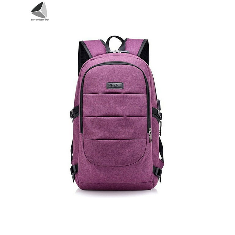 School Bag Nike Anti-Theft Laptop Backpack With USB Port - 15.6" Water Resistant Travel Bag, Purple Herschel Backpack Women School Bag Nike Anti-Theft Laptop Backpack With USB Port - 15.6" Water Resistant Travel Bag, Purple Herschel Backpack Women