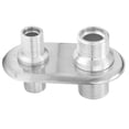 thumbnail image 1 of Heater Bulkhead Ac Line Port Ac Hose Port Firewall Bulkhead Auto Accessories Car 2-Port Air Conditioner Bulkhead Connector Universal Modification Replacement For Hot Rod, 1 of 1