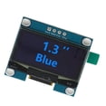 thumbnail image 2 of pitrice Module OLED Écran d'Affichage de Table 3.3V/5V 12C Interface Auto-Éclairant Performance Stable FR4 Écrans LCD Bleu GND, 2 of 7