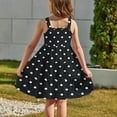 thumbnail image 6 of WRKEKC Girls Polka Dot Dress Spaghetti Strap Sleeveless Layered Dress With Pockets Casual Summer Sundress for 2-12 Years, 6 of 6