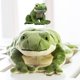 thumbnail image 2 of 1 pieza de peluche de rana verde, animales de peluche, muñecos para niños, niñas y adultos, bonitos regalos de cumpleaños, decoración de la habitación del hogar, 2 of 5