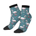 thumbnail image 2 of Bingfone Flamingo Design Patterned Men'S Women'S Casual Cotton Socks, 2 of 9
