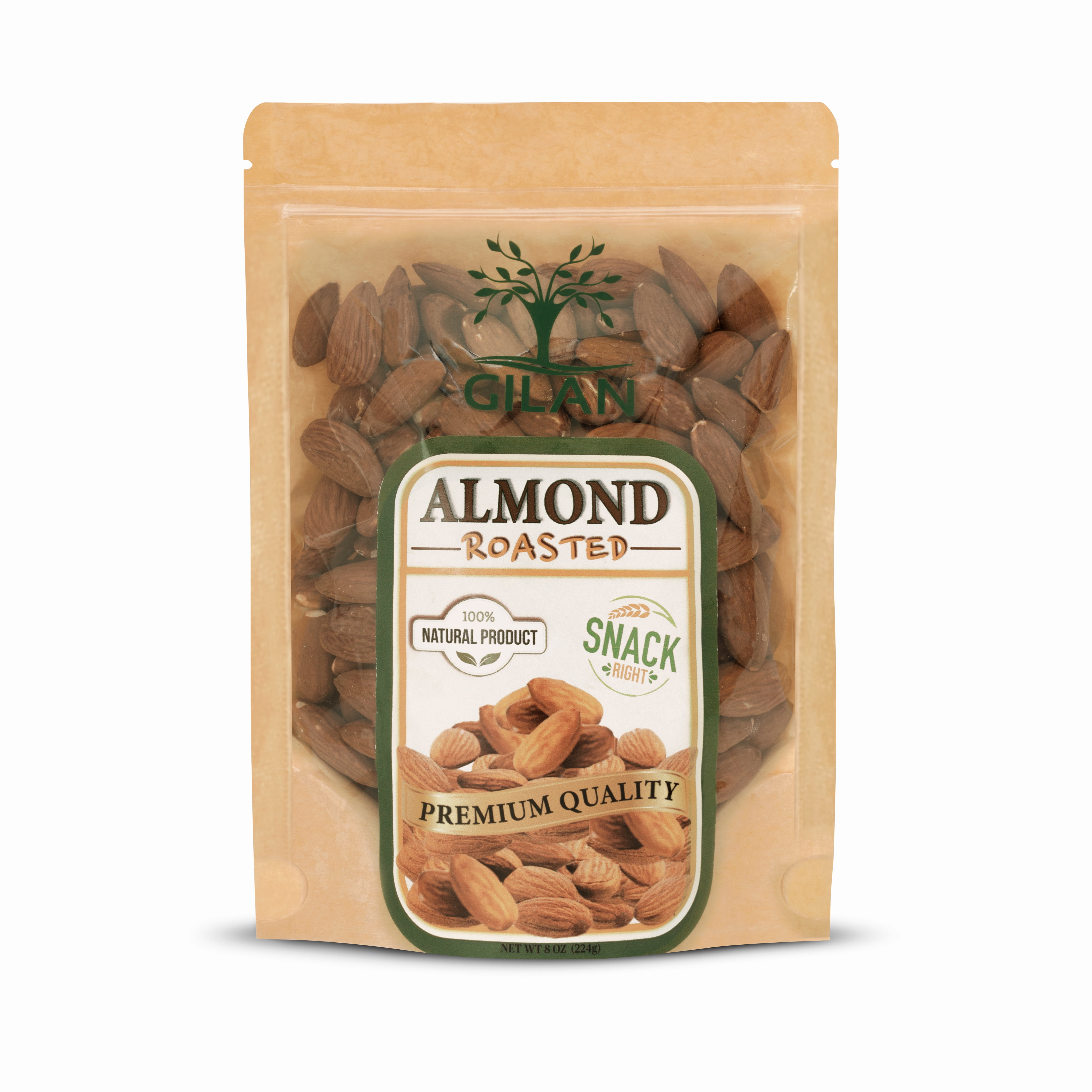 Gilan Roasted and Salted Nuts Variety Pack, 31 oz, 4Ct