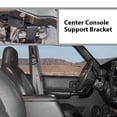 thumbnail image 6 of CROSSDESIGN Center Console Support Bracket Fit for Jeep Cherokee XJ 1997-2001 Black, 6 of 12