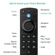 Replacement Voice Remote Compatible with All