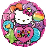 Hello Kitty Rainbow Foil Balloon