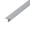 Dove Gray, variant on Outwater T-Molding 9/16 Inch Black Flexible Polyethylene Center Barb Tee Moulding 250 Foot Coil