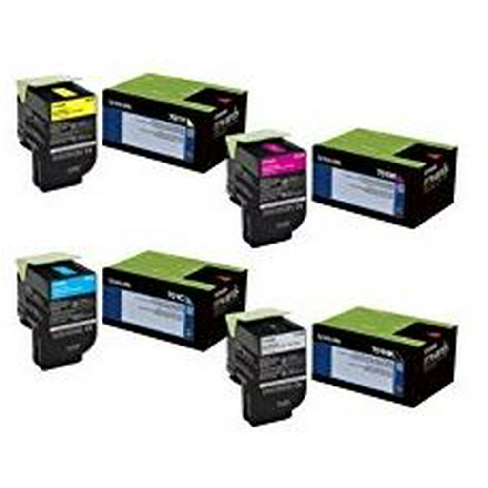 Lexmark High Yield Black, Standard Yield Colors, Lexmark CS310 CS310n