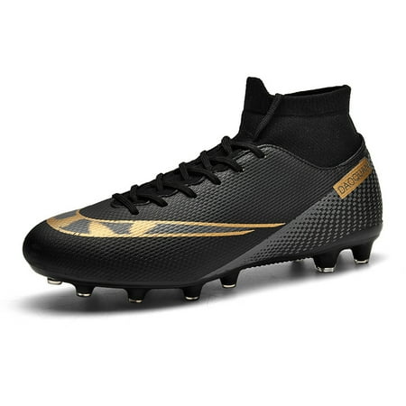 

Men s Cleats Artificial Ground Soccer Shoes Non-slip AG Athletic Training Football Shoes For Student Super Foot Bowl