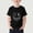 Black, variant on FSYBOA Boys T Shirts, Short Sleeve Casual Summer Crew Neck Kids Graphic Tees Black Size 3-16 T