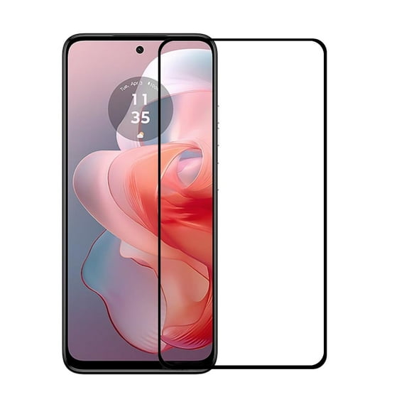 [2 Pack] Tempered Glass Screen Protector Frontier Protective Protector Clear Cover for Motorola Moto G Power 5G 2024