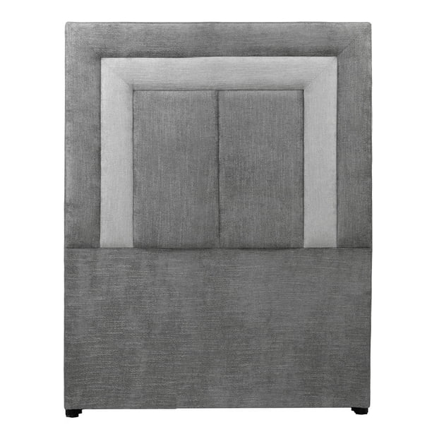 Cabecera Individual Bora Dicasa Gris Oscuro