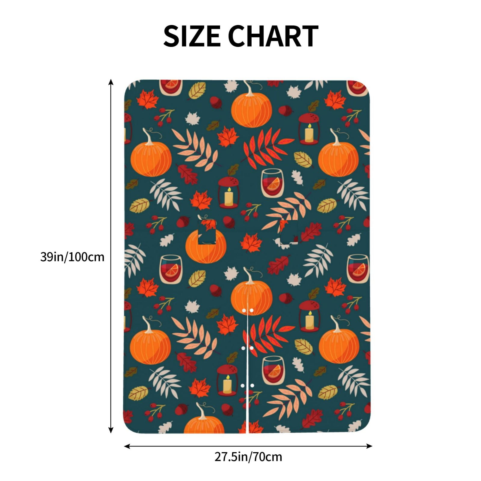 Naloa Autumn with Pumpkins Baby Car Seat Cover, Breathable Baby Carrier Cover, Multiuse Baby Carrier Cover & Nursing Breastfeeding Cover