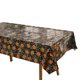 thumbnail image 3 of Mantel desechable ecológico sin olor con estampado de calabaza, cubierta de mesa rectangular, tela de mesa con estampado de murciélago de plástico, 3 of 5