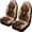 cow, variant on Verolix Boho Highland Cow Car Seat Covers 2 Pack, Mesh Fabric Front Seat Protectors, Floral Butterfly Print Universal Fit for Cars SUVs Trucks Vans, Rustic Auto Interior Accessories