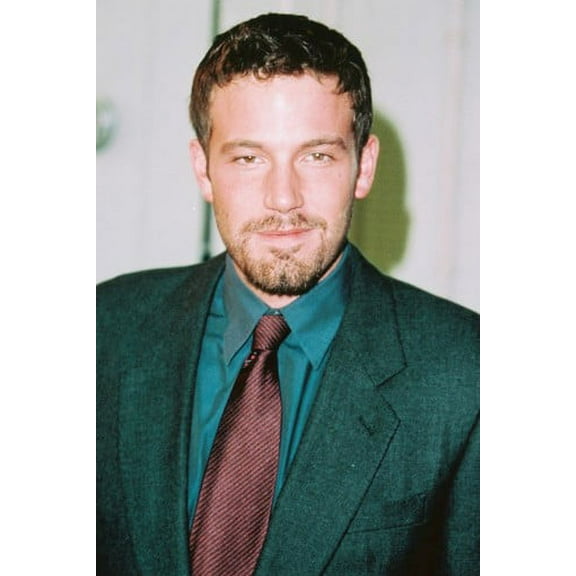 Ben Affleck 24x36 Poster Smiling Pose in Suit and Tie