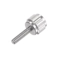 thumbnail image 4 of Unique Bargains 4pcs Ronde Tête Plate Moleté Pouce M2x8mm Main Serrage Vis Filetées Boulons de Bouton pour Vernier Étriers, 4 of 5