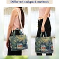 thumbnail image 4 of FORMRS Womens Corduroy Tote Bag Crossbody Shoulder Handbag with Pocket, Sunshine Goldfish, 4 of 7