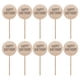 thumbnail image 3 of 10x Topper para Tortas Pasteles Decoración de Natural Accesorios de, 3 of 9