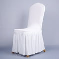 thumbnail image 1 of Fancy Stretchy Universal Easy Fitted Dining Chair Cover Slipcovers with Skirt, 1 of 4