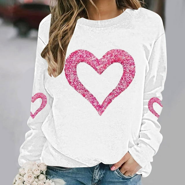 Taylonsss Sweat à Capuche Imprimé Col Rond Ample Manches Longues Mode Décontractée pour Usage Quotidien Hiver et Printemps