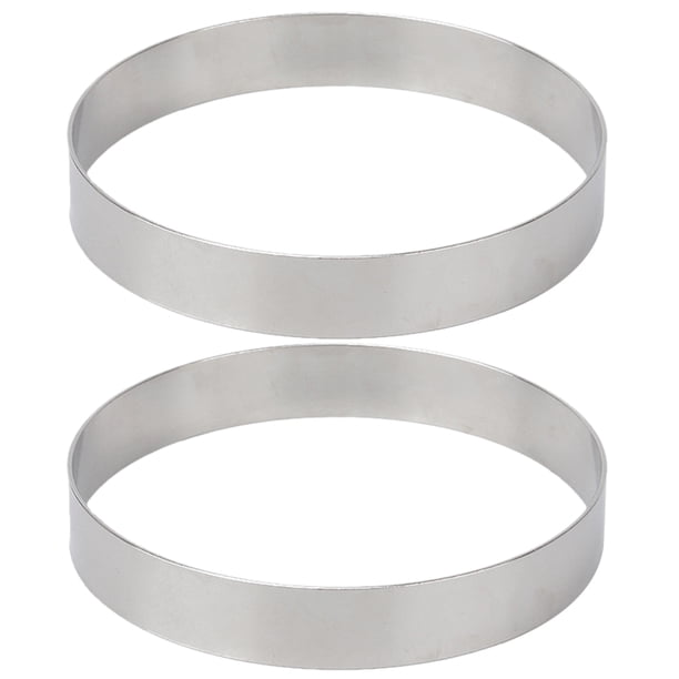Utensilios de cocina para horno profesionales, anillo para salsa de Pizza, sartén para Pizza, suministro para hornear, 2 uds.