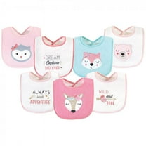 Hudson Baby Cotton Terry Drooler Bibs With Fiber Filling 10pk