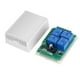 thumbnail image 2 of Transmisor de metal inalámbrico 4 CH Canal RF 4 Relé Receptor de interruptor de control remoto 433MHZ DC12V Vogacara  DZ7423-00B, 2 of 2