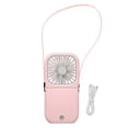 thumbnail image 2 of Idealsgarden - Ventidores de cuello colgantes con cordón de flujo de aire vertical para oficina y camping Rosado perfecl Abanicos colgantes de cuello, 2 of 8