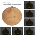 thumbnail image 4 of Aromatherapy Essential Oil Diffuser with Colorful Light Fine Mist, Large 500ML Capacity, Quiet , Reduces Dryness - Remote Control, US Plug 200-240V, 4 of 8