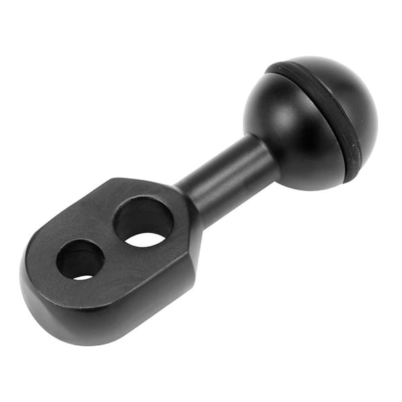 Cámara subacuática estroboscópica cabeza de bola de aleación de aluminio ligera a conector de brazo de cabeza YS accesorios de cámara Eigraketly DZ6886-00