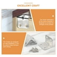 thumbnail image 3 of 30 Pcs Attache d'Angle Petit Support d'Angle en Acier Inoxydable, 3 of 8