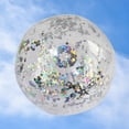 thumbnail image 4 of Kuymtek Pelotas Playa Juguete 23 6 Pulgadas Pelota Playa Juguete para Fiestas Verano (plata), 4 of 6