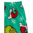 thumbnail image 3 of Dr. Seuss The Grinch Boys and Girls Unisex Matching Family Pajama Sets, 2-piece, 3 of 4