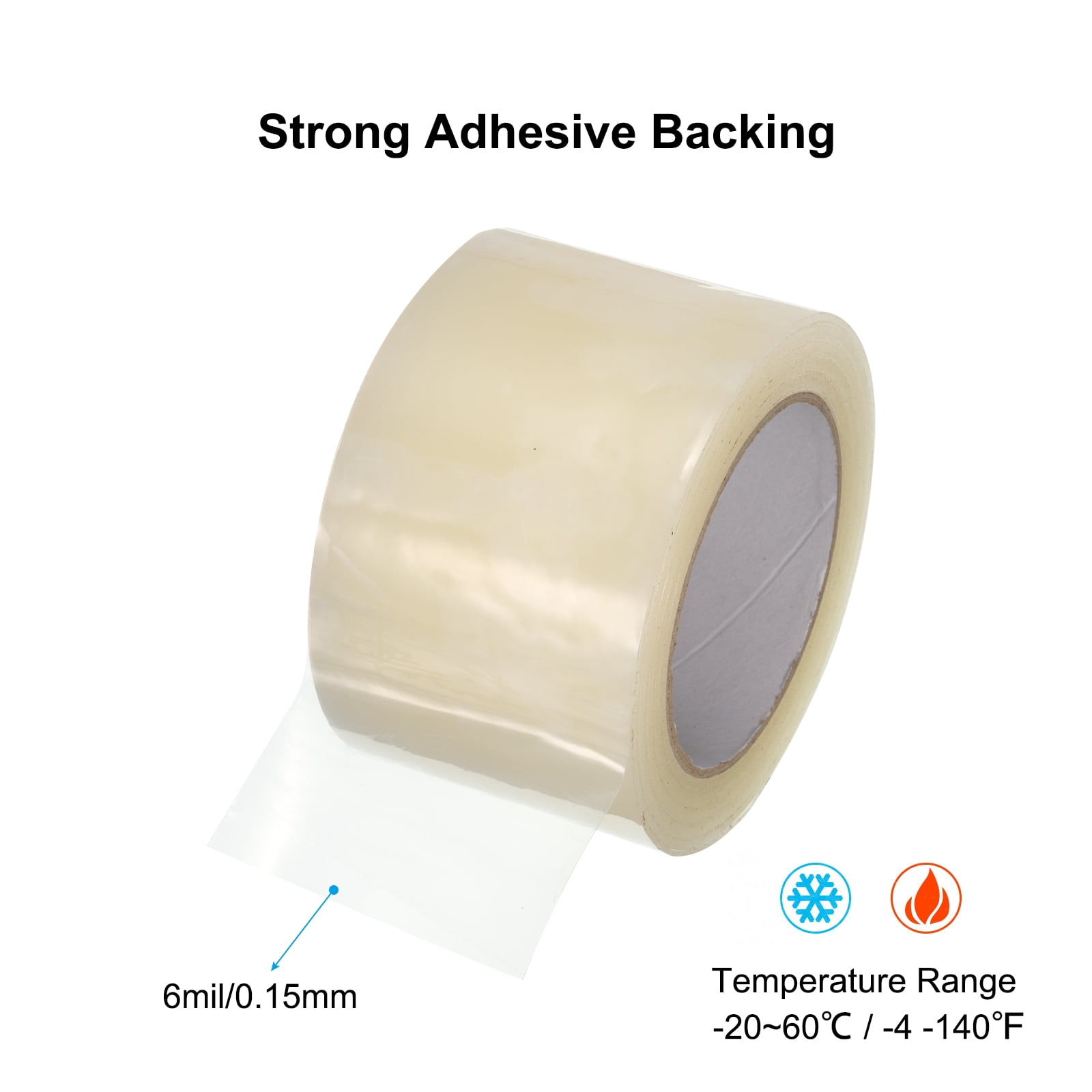 Greenhouse Repair Tape, Plastic Polyethylene Film Patch Repair Tape for Garden Plant Clear 2.75" x 115'
