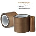 thumbnail image 3 of Teflon Tape/PTFE Tape for Vacuum Sealer Machine,Hand or Impulse Sealer(2-inch x 33 feet)-Suitable for FoodSaver, Seal A Meal, Weston, Cabella's by IVICT, 3 of 3