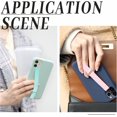 thumbnail image 6 of 5pcs Silicone Phone Strap Stretching Elastic Phone Strap Holder Wristlet Strap Hand Lanyard Straps with Stainless Steel Buckle for Most Phone Case - 5 Colors, 6 of 8