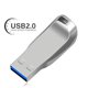 thumbnail image 3 of NEW USB Flash Drive 2.0 High Speed 128GB 64GB 32GB 16GB 8GB Cle USB 2.0 Flash Pendrive 64GB 128GB Metal 2.0 Stick Pen Drive, 3 of 5