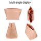 thumbnail image 5 of Organizador de bolso de fieltro con múltiples compartimentos y bolsillo con cremallera. Organiza tu bolso para mujer., 5 of 8