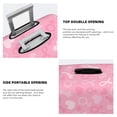 thumbnail image 5 of Disketp Breast Cancer Awareness Elastic Travel Luggage Cover Travel Suitcase Protective Cover For Trunk Case Apply To 18''-32'' Suitcase Cover (Luggage not included)-X-Large, 5 of 9