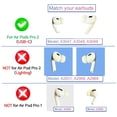 thumbnail image 3 of Auricular derecho de repuesto para AirPods Pro 2nd Gen A3047/A3048/A3049, 3 of 7