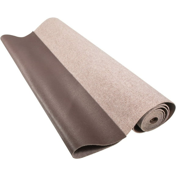 6x18ft Marine Boat Carpet, Waterproof Light Brown Deck Rug with Anti-Slip Backing – Easy Cut & Clean, for Boats, Patios, RV