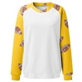 thumbnail image 3 of Gkeoshab Pullover Sweaters for Women Women's Oversized Sweaters 2025 Fall Outfits Trendy Crewneck Knit Fashion Pullover Tops Yellow L, 3 of 4