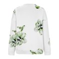 thumbnail image 4 of Mode Hoodies pour Femmes 2023 Col Rond Imprimé Pull Ample à Capuche Manches Longues Pull 50% de Réduction Costumes Halloween/noël, 4 of 5