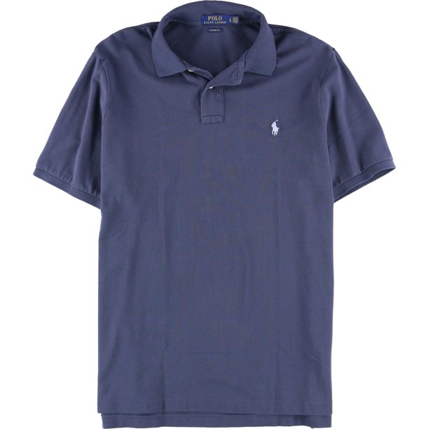 Polo Ralph Lauren SS Mesh Rugby para hombre, azul, grande